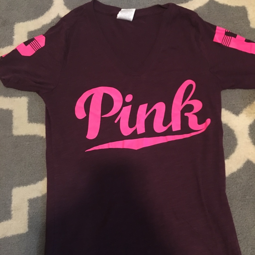 PINK V NECK